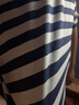 蕉内王一博同款305H纯棉睡衣男女士100%棉撞色凉感情侣家居服套装夏季 【王一博同款-短袖短裤】海藻蓝横条纹 3XL 实拍图