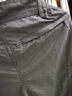迪卡侬（DECATHLON）速干裤男女户外长裤徒步裤子快干登山透气弹力 TREK100 黑灰色-女款-new 【亚洲版型 裆部加深】 38 实拍图
