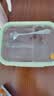 苏泊尔（SUPOR）保鲜盒三隔餐盒上班族可微波炉加热便当盒学生饭盒1000ml带餐包 实拍图