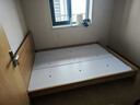 全友家居 北欧原木风小户型双人床1.5米x2米现代简约卧室落地床无床腿 实拍图