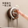 bydoll吸盘收纳架免打孔不锈钢浴室卫生间发饰首饰挂钩置物架 实拍图