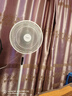 美的（Midea）【飓风节能】七叶柔风立式电风扇/家用轻音落地扇/台式小型风扇/大风力遥控定时摇头风扇 SAH35BSJ 实拍图