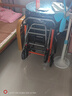 斯途玛（SDOMA）中进高端航空铝合金轮椅代步手推车助力行折叠轻便携瘫痪老人旅游 【拉杆减震款】阳光橙7.7KG+车架质保10年 实拍图