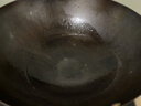 阎铁匠章丘炒锅铁锅 炒菜锅无涂层家用不易粘锅圆底轻便炒勺锻打已开锅 32cm黑锅镜面木把带耳3-5人D 32cm 圆底炒锅 实拍图