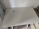 汤能优品电脑桌台式家用电竞游戏桌简约卧室书桌办公学习桌学生写字小桌子 单桌-暖白80*50【限量首购补贴】 实拍图