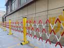 漫德莱伸缩围栏围挡玻璃钢折叠防护栏可移动伸缩栅栏道路施工隔离护栏警示校园安全防护栏红白1.2*2.5米管式 实拍图