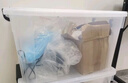 登比加厚透明收纳箱家用手提衣服玩具零食书本大容量整理盒塑料储物筐 实拍图