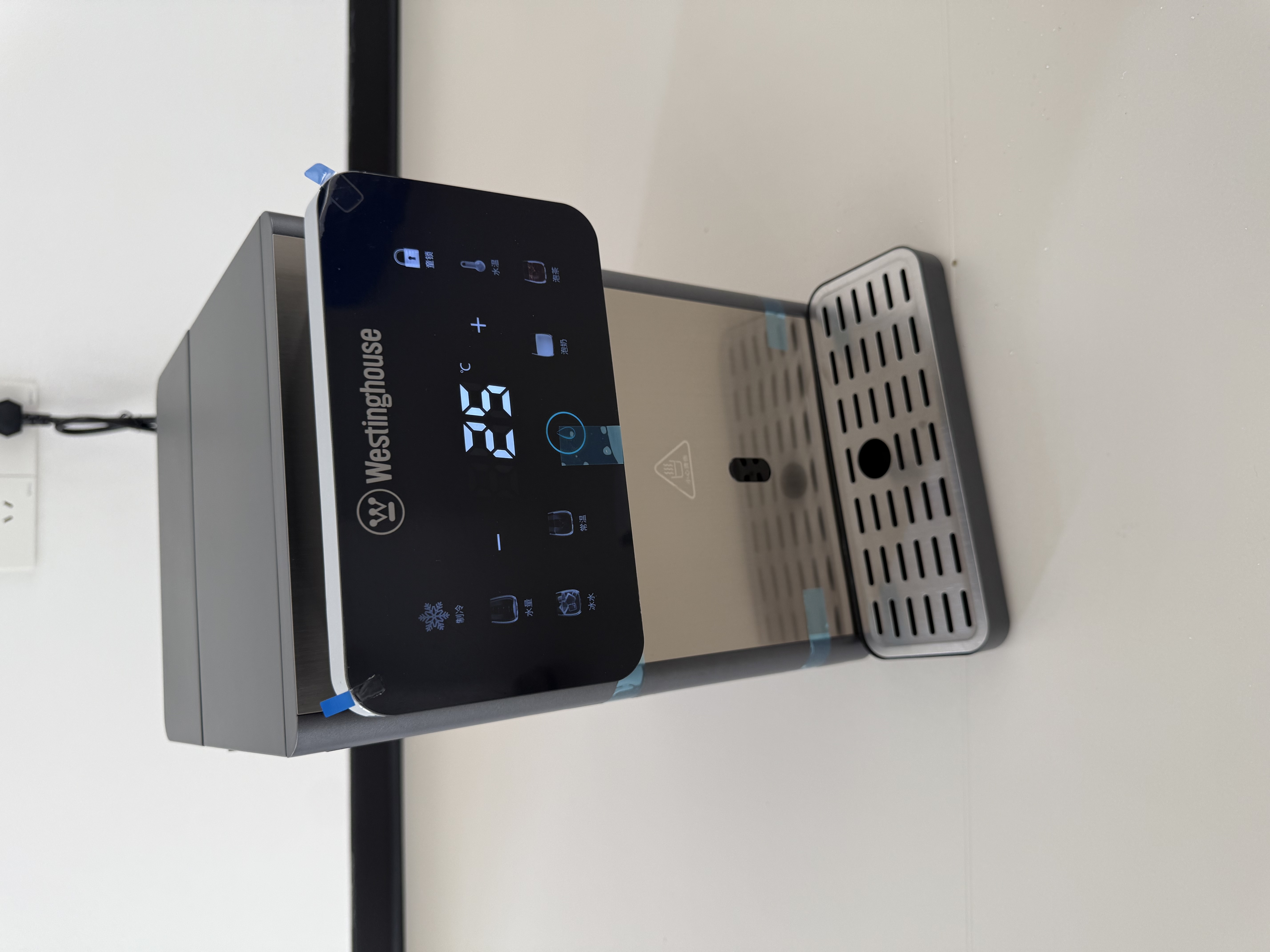 西屋（Westinghouse）即热式饮水机 曼哈顿台式小型饮水机家用 制冰水冷热含有钛不锈钢水箱办公室客厅免安装恒温直饮机 曼哈顿W4S Ultra旗舰款含钛不锈钢 即热制冷型 实拍图