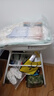 babycare尿布台多功能新生儿专研护理台宝宝洗澡换尿布便携婴儿床 原点白 实拍图