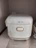 美的（Midea）小碧玉电饭煲小型1-2-3人3L0氟含钛陶瓷白玉釜家用煲汤粥智能预约多功能电饭锅RE360 实拍图