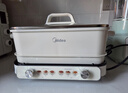 美的（Midea）[升级款]电火锅鸳鸯锅烤肉锅火锅0氟涂层超薄速沸电火锅多功能锅料理锅分体6.5L多用途锅DLS3322R2 实拍图