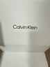 Calvin Klein内衣女士三条提花腰边ck棉质微弹性感三角内裤女 SQ3-自然肤/太空黑/太空黑 3条 S 尺码偏大，建议拍小一码 实拍图