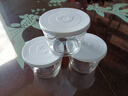 网红咸菜碗玻璃密封罐加厚酱菜盒冰箱保鲜罐小菜泡菜罐分装盒 三只随机装 3个 180ml 实拍图