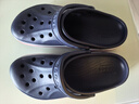 卡骆驰（CROCS）贝雅卡骆班洞洞鞋|205089 深蓝/辣椒红-4CC   46 /47(300mm)   实拍图