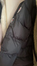 保姆鹅  【风墙】儿童羽绒服宝宝中长款护脸加厚外套保暖童装[NG2664] 炭黑 130 实拍图