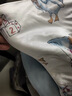 可优比（KUB）婴儿凉感被儿童夏凉被宝宝空调被抗菌宝宝盖毯-白鹅轻舞150*200cm 实拍图