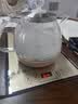 益茶福全自动上水电热水壶底部上水嵌入式茶台功夫茶烧水壶饮水烧水一体机抽水玻璃煮茶壶保温泡茶壶 1L SQ-008金色玻璃套装 实拍图