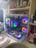 华硕（ASUS）全家桶锐龙5600X/5700X/9600X/7800X3D主机 4060/5060//5070 AMD游戏电竞DIY台式电脑组装机海景房 配五 9600X丨RTX5060丨16G 实拍图