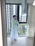 优衣库法国麻衬衫/长袖女装衬衣26春夏新款483868 51 嫩绿色 S 实拍图