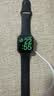 Apple/苹果 Watch S11 智能手表GPS款46毫米深空灰色铝金属表壳黑色运动型表带M/L MEVP4CH/B 实拍图