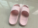 洁丽雅拖鞋女夏季室内家居家用浴室洗澡防滑防臭EVA情侣静音凉拖鞋男夏 粉色 【2.0版本 |  升级不加价】 36-37 【适合35-36码】 实拍图