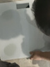 奥克斯体重秤体脂秤家用宿舍人体小型电子精准智能耐用 升级充电称重计减肥专用 白色充电 实拍图