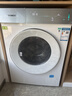 西门子（SIEMENS）【新品上市】小幸熨超薄10KG大容量全自动滚筒洗衣机 纤薄机身 除皱 WW52J7Y00W 实拍图
