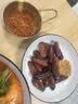 和蓉汇烤肉套餐1kg 牛腩片松板肉五花肉小香猪掌中宝6荤2蘸料烧烤食材 实拍图