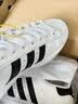 阿迪达斯adidas三叶草贝壳头SUPERSTARII男女休闲鞋 IH8659 40.5码 实拍图