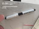 白雪（snowhite）直液式钢笔小学生三年级免换墨囊EF笔尖儿童日常书写练字一次性钢笔0.38mm 黑色12支/盒 FP10 实拍图