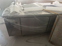 星星400升冰柜家用冷藏冷冻两用卧式冰箱商用大冰柜雪柜速冻保鲜柜节能-40℃冷冻柜BD/BC-400C/U 实拍图