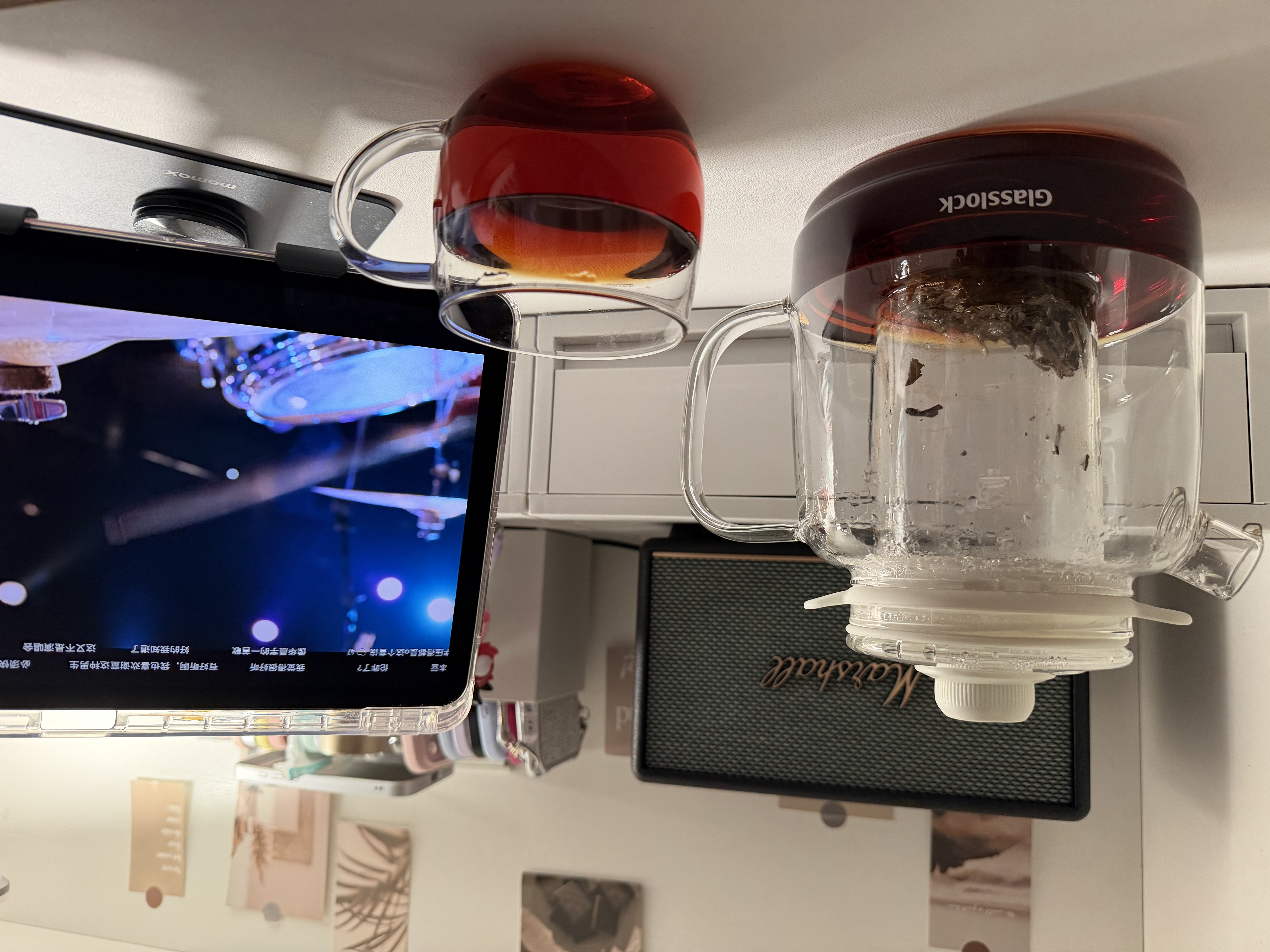 GLASSLOCK盖朗养生壶全玻璃恒温母婴级0胶水0塑料接触调奶器泡奶壶办公室煮花茶器煎中药烧水壶1.5L 实拍图