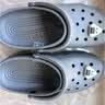 卡骆驰（CROCS）经典洞洞鞋轻便百搭女沙滩鞋包头拖鞋男鞋|10001 石板灰-0DA(含智必星) 41 /42(260mm) 实拍图
