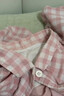 MUJI[自营限定款]女士无侧缝 双层纱织睡衣 纯棉家居服 浅粉红色 S 实拍图