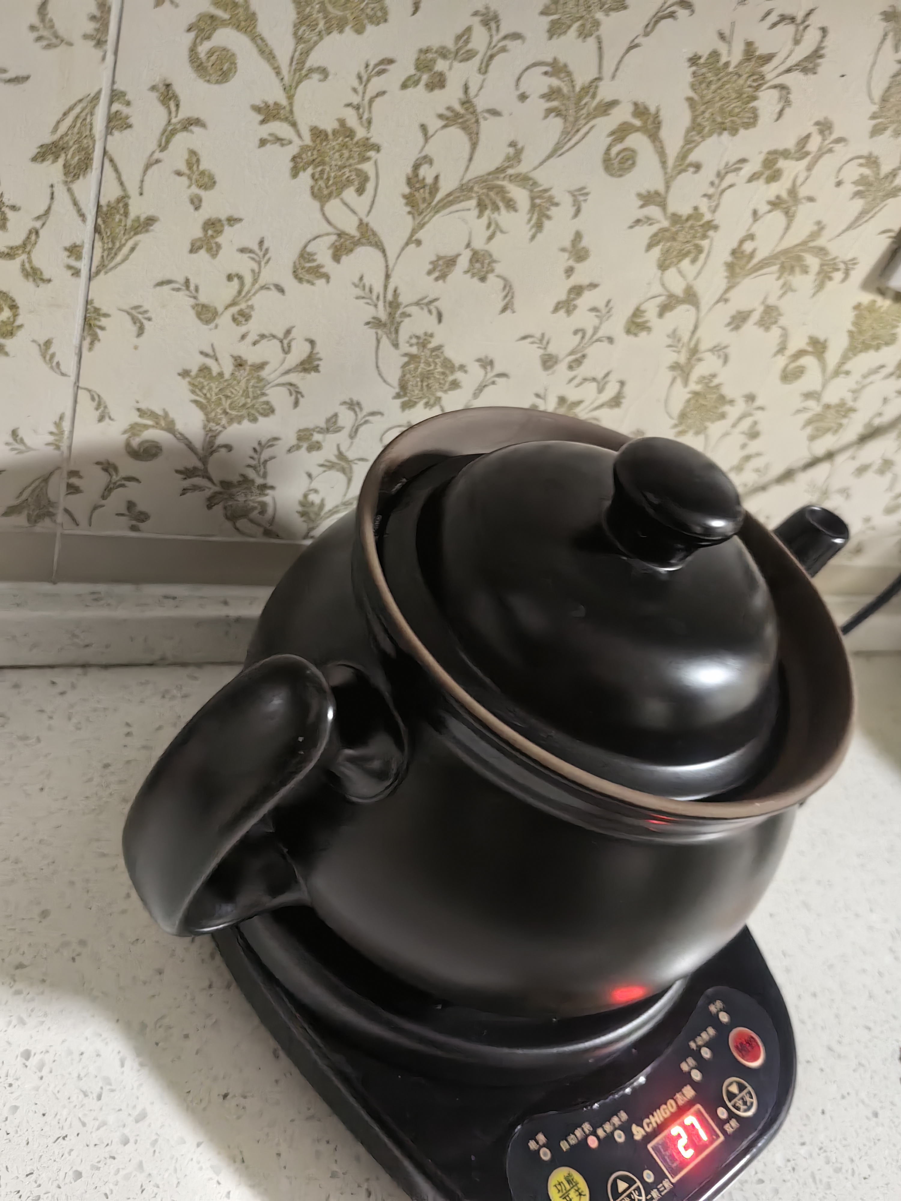 志高煎药壶全自动分体预约定时式家用养生壶熬中药锅中药电煎壶家用煲药煎锅中医煮熬药罐砂锅炖药煲 【次日达】B4.5L无釉款【志高】智能预约 2.8L 实拍图