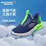 Skechers斯凯奇闪穿鞋儿童时尚休闲运动鞋男童春夏网面透气跑步鞋405310L 实拍图