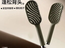 Creative art梳子男女士专用蓬松排骨梳猪鬃梳不打结顺发梳吹造型高颅顶大背头 实拍图