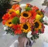 冉子花坊鲜花速递同城配送向日葵混搭抱抱桶玫瑰送女友爱人生日礼物真鲜花 抱抱桶混搭 实拍图