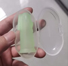babycare手指套牙刷婴儿卡通儿童硅胶软毛宝宝乳牙牙刷清洁器2个装 鳄+狗 实拍图
