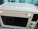 美的（Midea）Q40多功能电烤箱家用专业烘焙大容量多功能全自动 免预热热风空气炸锅烤箱奶油风四面搪瓷/复脆 实拍图