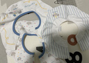 贝肽斯婴儿口水巾夏季薄款纯棉a类宝宝围嘴导湿速干儿童防水围兜 3条装 实拍图