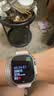 Apple/苹果/苹果WatchUltra3智能手表GPS+蜂窝款49毫米原色钛金属表壳浅蓝色高山回环式表带S-联通补贴 实拍图