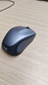 罗技（Logitech）M235 鼠标 无线鼠标 办公鼠标 对称鼠标 黑色 带无线2.4G接收器 实拍图