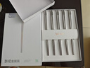 双枪100%纯钛筷子 家用高档金属筷防烫防滑可进洗碗机 轻量餐具 银色 实拍图