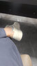 皓顿（HAUT TON）头层牛皮软面乐福鞋一脚蹬运动休闲小白鞋子男板鞋 4210 白色 40  实拍图