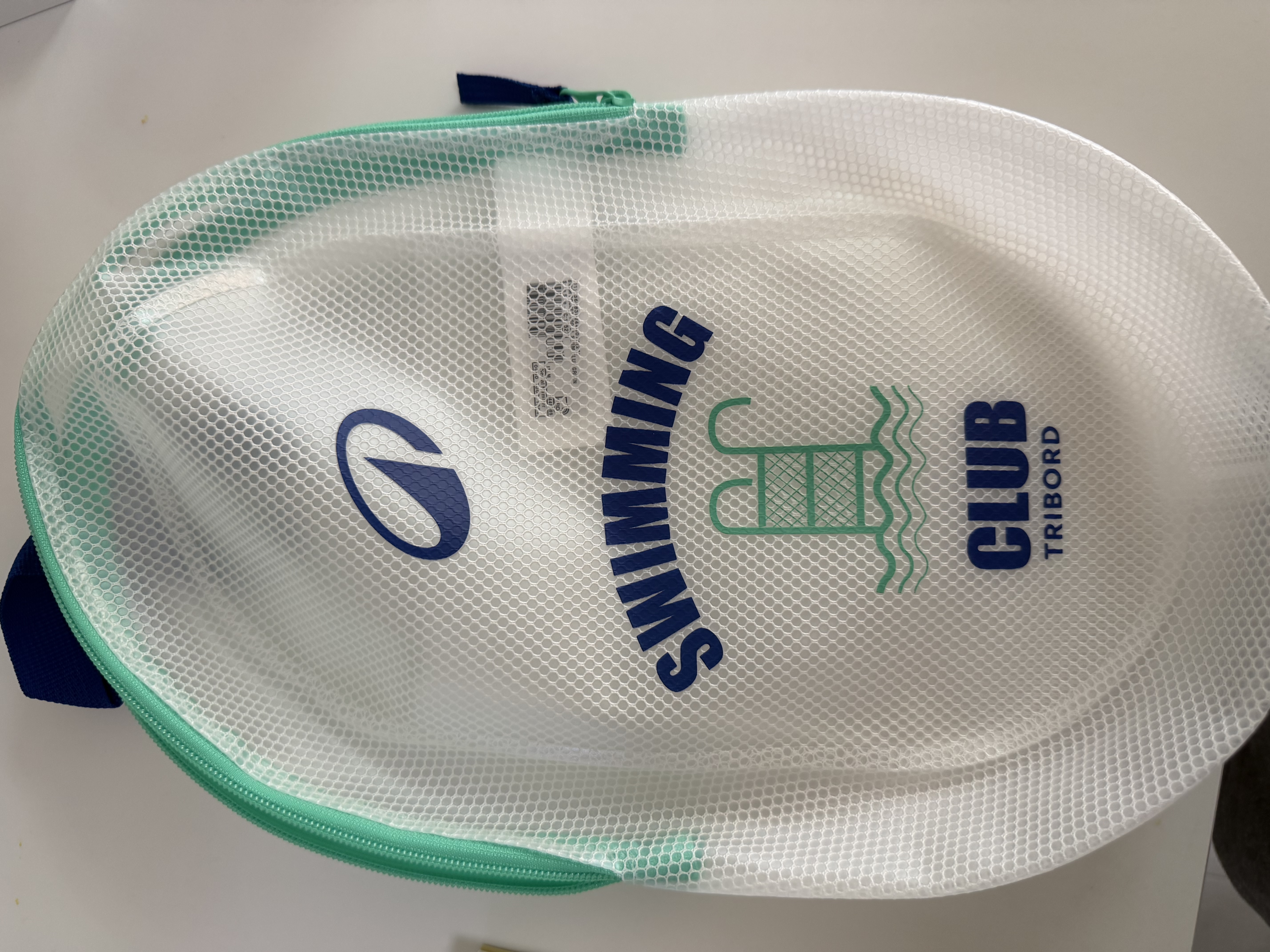迪卡侬（DECATHLON）游泳包运动包健身防水手提便携包女泡温泉干湿分离沙滩包防水袋男 【6L】靛蓝 实拍图