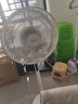 美的（Midea）【飓风节能】七叶柔风立式电风扇/家用轻音落地扇/台式小型风扇/大风力遥控定时摇头风扇 SAH35BSJ 实拍图
