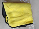 美家日记抹布 黄灰双面抹布75*35cm*2条洗车毛巾擦车抹布吸水纤维绒清洁巾 实拍图