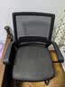 点萤 电脑椅子弓形椅办公椅久坐舒服座椅宿舍椅子靠背椅DNY-84pro 【升级防倾底角】黑框黑网+乳胶 实拍图