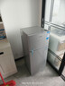 志高（CHIGO）小冰箱迷你小型家用冷藏冷冻两用宿舍出租房用双门办公室电冰箱节能省电 【一级能效】128L银色【全国联保丨节能省电】 实拍图